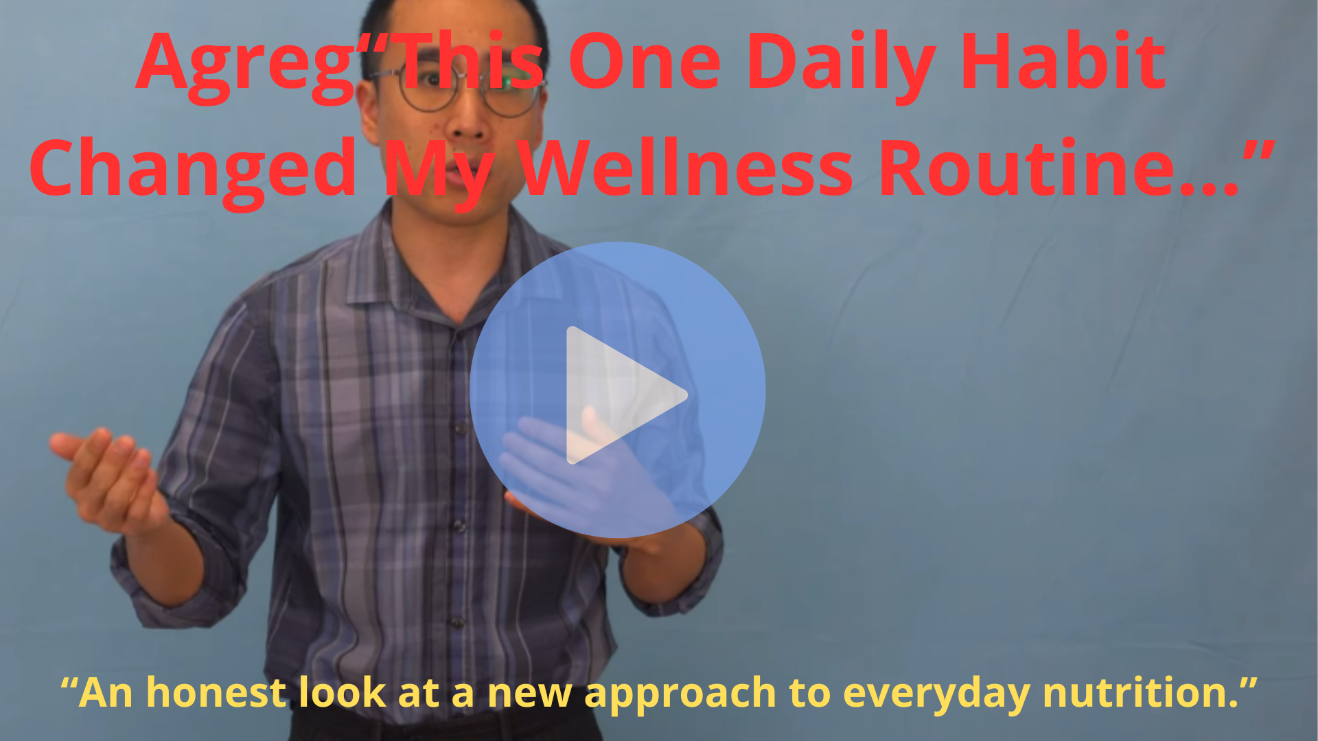 Agreg“This One Daily Habit Changed My Wellness Routine…”ar un título
